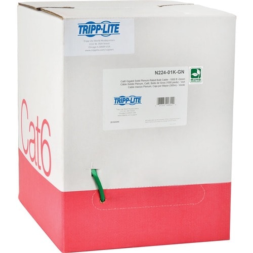 Tripp Lite by Eaton Cat6 Gigabit Bulk Solid