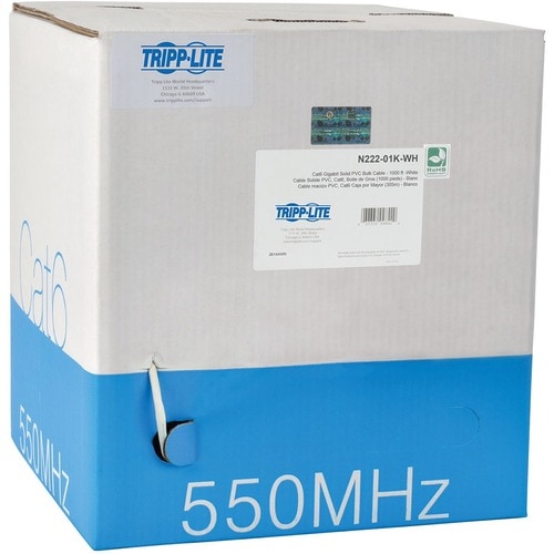 Cable de PVC de núcleo sólido Gigabit Cat6 de Tripp Lite by Eaton
