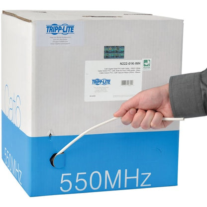 Cable de PVC de núcleo sólido Gigabit Cat6 de Tripp Lite by Eaton