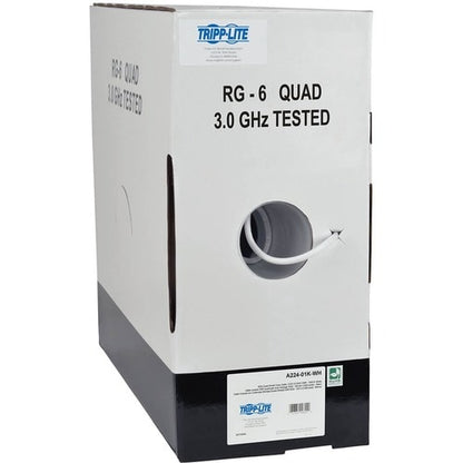 Tripp Lite series RG6/U Quad-Shield CMR-Rated Coaxial Cable
