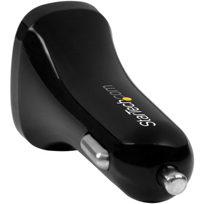 Chargeur de voiture USB double port Star Tech.com – Noir – Haute puissance 24 W/4,8 A