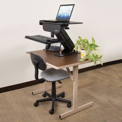 Tripp Lite by Eaton WorkWise Sit-Stand Desk-Clamp Workstation - 29 lb