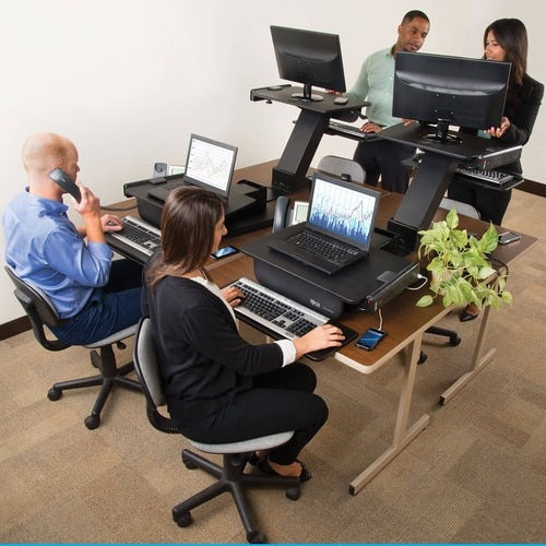 Tripp Lite by Eaton WorkWise Sit-Stand Desk-Clamp Workstation - 29 lb