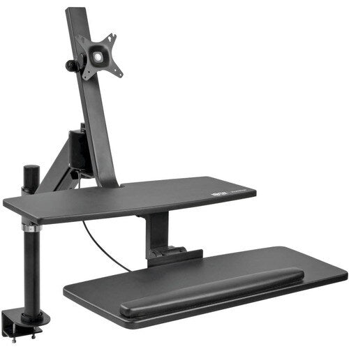 Tripp Lite series WorkWise Single-Monitor Sit-Stand Desk Clamp Worksta