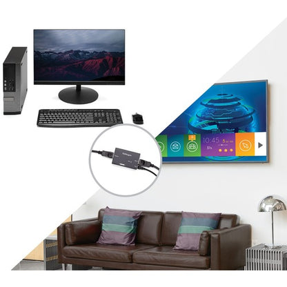 AMPLIFICADOR DE SEÑAL DISPLAYPORT DE 65 PIES EXTENSOR DP 4K 60HZ