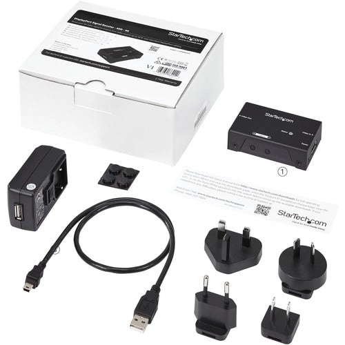 AMPLIFICADOR DE SEÑAL DISPLAYPORT DE 65 PIES EXTENSOR DP 4K 60HZ