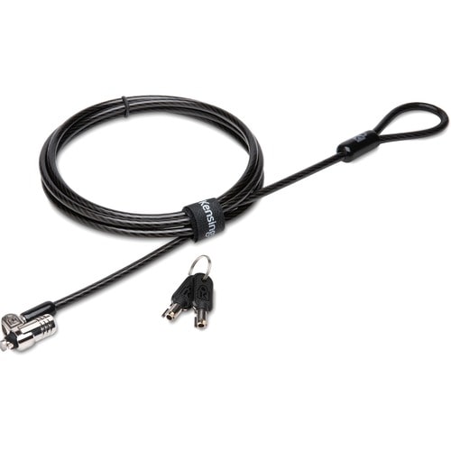 Kensington MicroSaver 2.0 Keyed Laptop Lock - Patented T-bar/Key Lock - Black, S