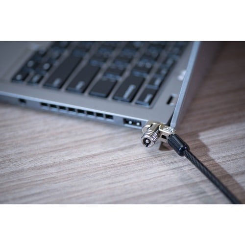 Kensington MicroSaver 2.0 Keyed Laptop Lock - Patented T-bar/Key Lock - Black, S