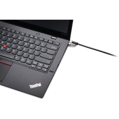 Kensington MicroSaver 2.0 Keyed Laptop Lock - Patented T-bar/Key Lock - Black, S