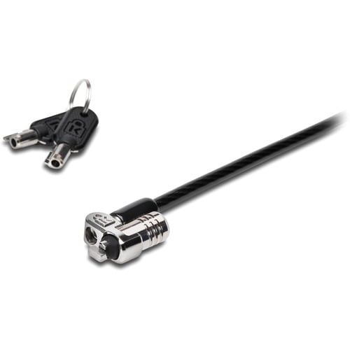 Kensington MicroSaver 2.0 Keyed Laptop Lock - Patented T-bar/Key Lock - Black, S
