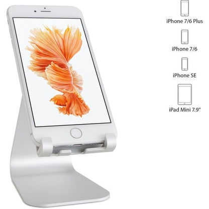 Support mobile Rain Design mStand - Argenté - Conçu pour rehausser votre intérieur. Créé