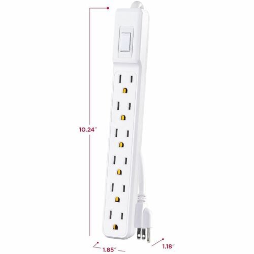 Cyber ​​Power CyberPower MP1044NN Multipack - (2) multiprises à 6 prises,
