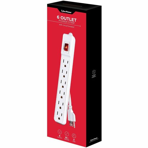 Multiprises CyberPower CyberPower GS60304, 6 prises - 3 pieds