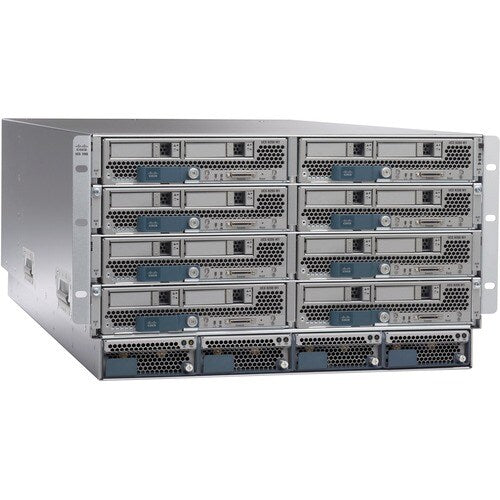 Cisco UCS 5108 Blade Server Chassis - Rack-mountable - 6U - 2.50 kW - TAA Compliant"