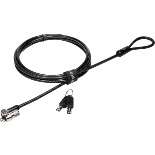 Kensington MicroSaver 2.0 Keyed Laptop Lock - Keyed Lock - Silver - Carbon Steel