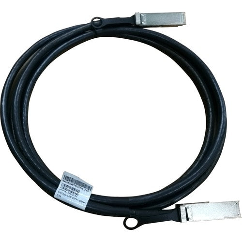 Câble cuivre à connexion directe HPE X240 100G QSFP28 vers QSFP28 3 m - Réseau fibre optique de 3 m