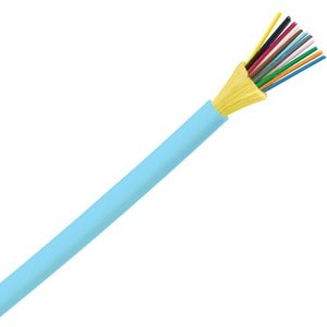 Cable de red de fibra óptica Panduit - Cable de red de fibra óptica para dispositivos de red - Aqua