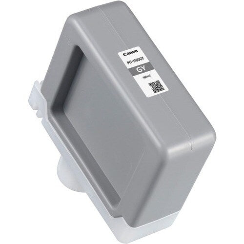 Cartouche d'encre jet d'encre d'origine Canon PFI-1100 GY - Pack gris
