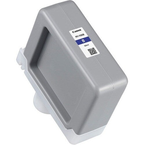 Cartouche d'encre jet d'encre d'origine Canon PFI-1100 B - Pack bleu -