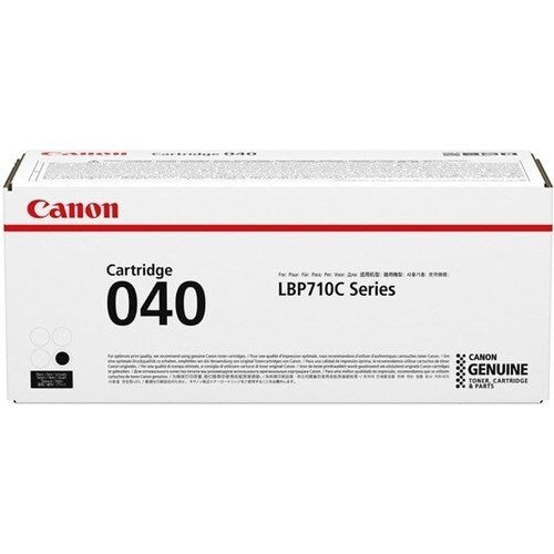 Cartouche de toner laser d'origine Canon CRG-040BLK - Pack noir