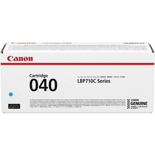 Cartouche de toner laser d'origine Canon CRG-040CYN à rendement standard