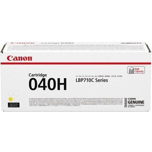 Cartouche de toner laser haute capacité d'origine Canon CRG-040HYEL