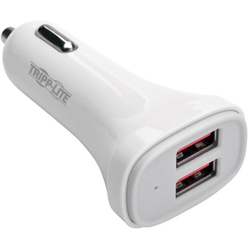 Tripp Lite by Eaton Dual-Port USB Car Charger for Tablets and Cell Pho