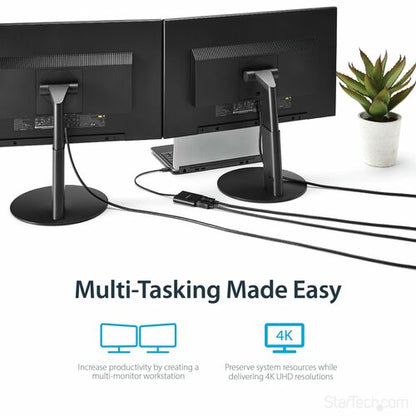 Adaptateur StarTech.com USB-C vers double DisplayPort 1.2