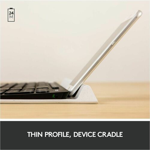 Clavier sans fil multi-appareils Logitech K780 - Connectivité sans fil