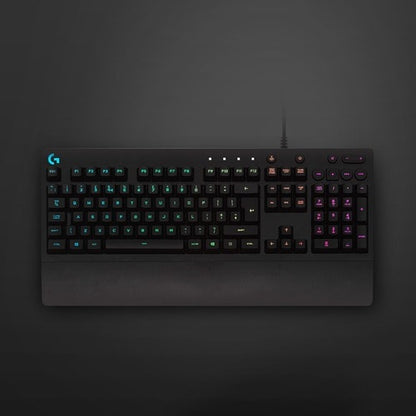 Teclado para juegos Logitech G213 Prodigy: teclado con cable, retroiluminación RGB y teclas mecánicas