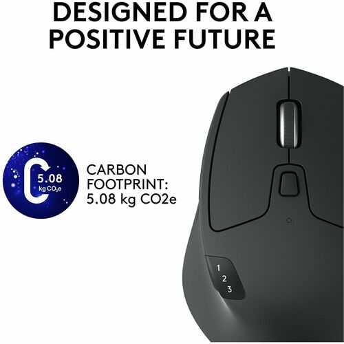 Logitech M720 Triathlon Multi-Device Wireless Mouse, Bluetooth, USB