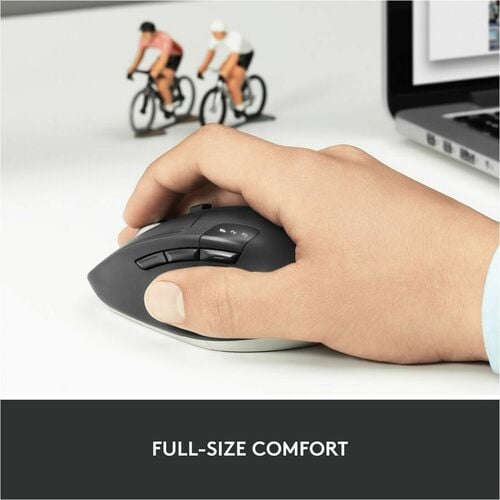 Logitech M720 Triathlon Multi-Device Wireless Mouse, Bluetooth, USB