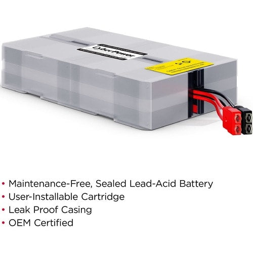 Cyber Power CyberPower Battery Kit - 7000 mAh - 12 V DC - Lead Acid - Leak Proof/Sealed