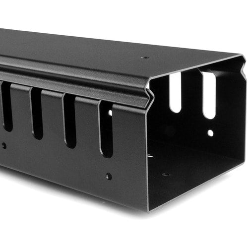 Organizador de cables vertical StarTech.com con conductos para dedos - Gestión de cables vertical