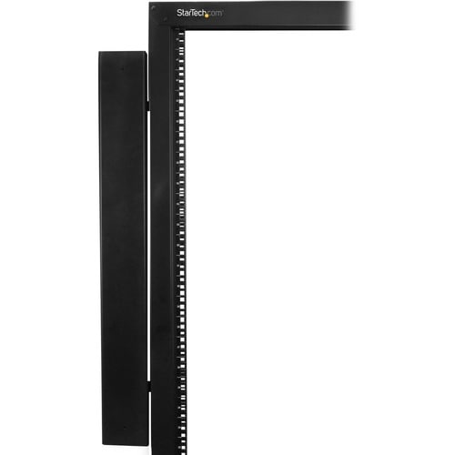 Organiseur de câbles vertical StarTech.com avec passe-câbles pour les doigts - Panneau de gestion des câbles vertical