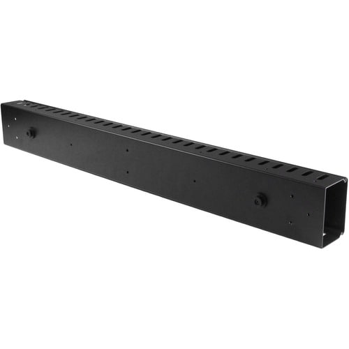 Organiseur de câbles vertical StarTech.com avec passe-câbles pour les doigts - Panneau de gestion des câbles vertical
