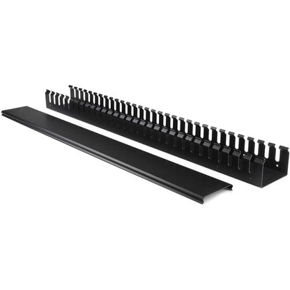 Organizador de cables vertical StarTech.com con conductos para dedos - Gestión de cables vertical