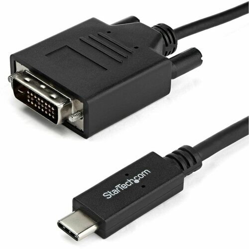 StarTech.com 6.6 ft / 2 m USB-C to DVI Cable - USB Type-C Video Adapter Cable - 1920 x 120