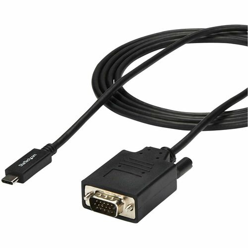 StarTech.com 6ft/2m USB C to VGA Cable