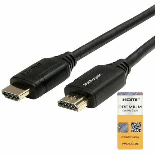 StarTech.com 3ft (1m) Premium Certified HDMI 2.0 Cable with Ethernet