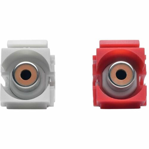 Kit de conector Keystone de audio RCA hembra a terminal de tornillo de Tripp Lite by Eaton