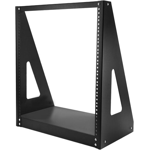 StarTech.com Rack de serveur de bureau robuste 12U à 2 montants, petite structure ouverte
