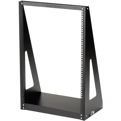 StarTech.com Rack serveur de bureau robuste 16U à 2 montants, petite structure ouverte