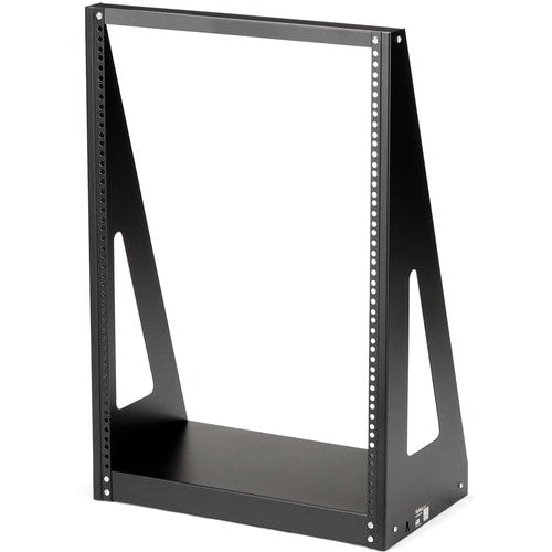 StarTech.com Rack serveur de bureau robuste 16U à 2 montants, petite structure ouverte