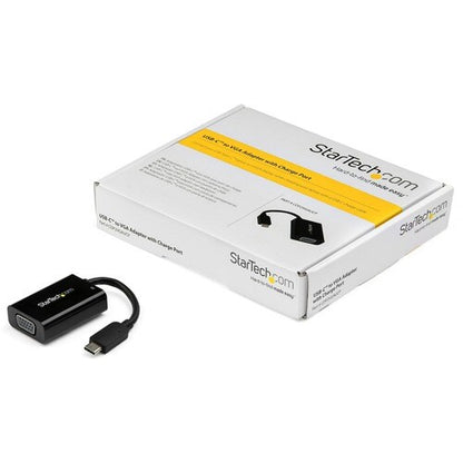 Adaptador USB C a VGA de StarTech.com con entrega de potencia de 60 W