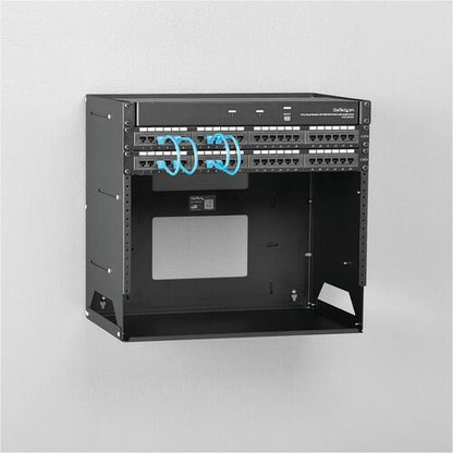StarTech.com Rack réseau mural à 2 montants 8U à cadre ouvert avec interface i intégrée