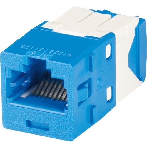 Capuchon de fil coudé à 45° Panduit PanNet pour prise TG blindée Cat 6