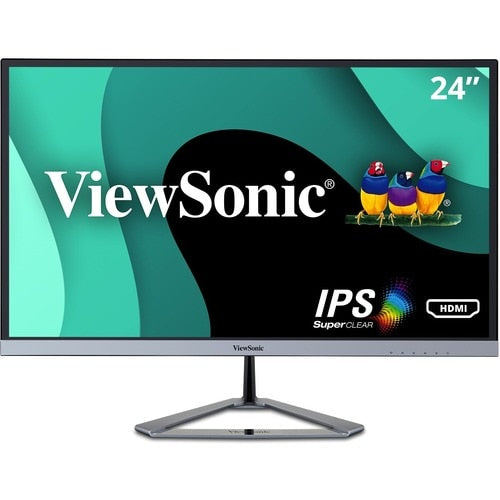 Écran Viewsonic 24 pouces, dalle IPS, résolution 1920 x 1080 - 23,8 pouces visibles - pouces