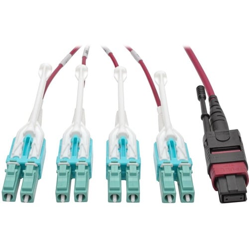 Tripp Lite by Eaton N845-01M-8L-MG MTP/MPO to 8xLC Fan-Out Patch Cable