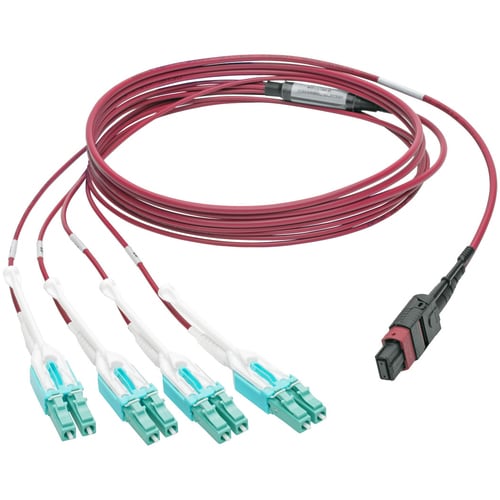 Tripp Lite by Eaton N845-01M-8L-MG MTP/MPO to 8xLC Fan-Out Patch Cable